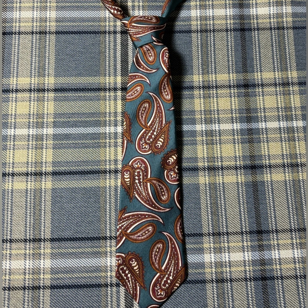 Mario Valentino 100% Italian Silk Tie